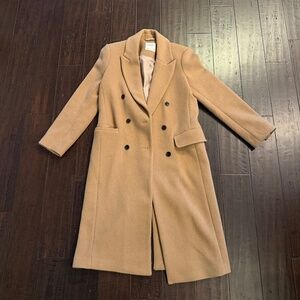 Abercrombie Camel Winter Coat XS